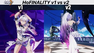 Honkai 6.4 - Herrscher of Finality V1 vs V2 Animation