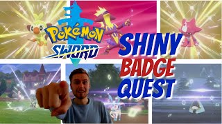 12 Epic Shiny Reactions in Pokémon Sword! SHINY BADGE QUEST MONTAGE! [LIVE]