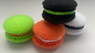 Tutorial - Felt Macarons