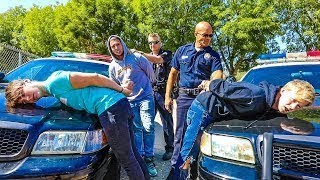 اخطر مقلب الشرطة الامريكية على اصدقائي ههههههههههه ( prank police).