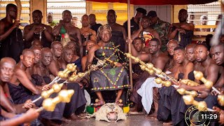 Woow Watch How Our King Otumfour Osei Tutu || Welcome the New Nkoranza Ohene After Swearing inn🔥