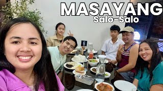 MASAYANG SALO-SALO KASAMA ANG PAMILYA | DOUBLE AND SIMPLE CELEBRATION |vlog#661