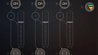 Pushing Digital D1 to 4 instances using Fugue Machine in AUM on 2017 ipad