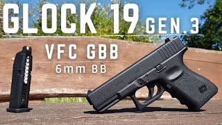 Glock 19 Gen.3 GBB by VFC #airgun #airsoft