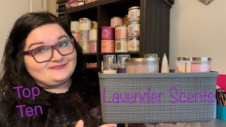 TOP TEN LAVENDER SCENTS