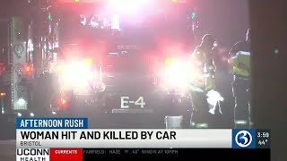 Woman hit and killed by car in Bristol