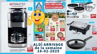 Aldi Arrivage de la Semaine 💯 Nouveau CATALOGUE 💙 18-02-2025 ❤️ #aldi #arrivage #aldi_france  #promo