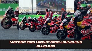 prepare to Fp1 MotoGP Thailand 2025 line up livery launching session