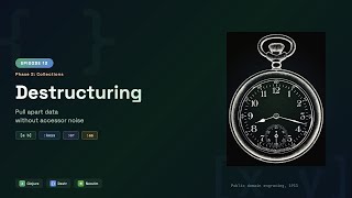 Clojure Destructuring — :keys, :or & :as | Episode 13