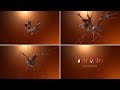 Chocolate Drops Splash Logo Reveal (After Effects template)