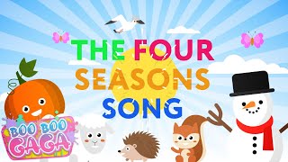 Learn the Fours Seasons | Four Seasons Song for Kids [by Boo Boo Gaga] #booboogaga
