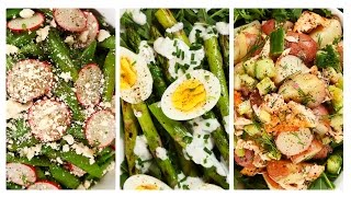 3 Fresh & Healthy Salad Recipes!