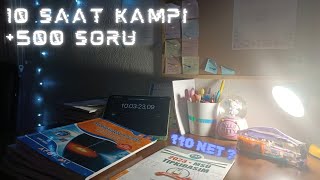 10saat kamp gün1✅ TYT REKORUM😱 | AYT fizik bitti💥