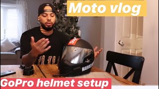 My GoPro setup for moto vlogging