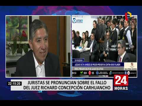 Juristas Se Pronuncian Sobre El Fallo Del Juez Richard Concepción ...