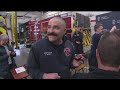 Coon Rapids firefighters shave heads in support of one of their own