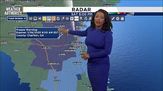 Meteorologist Jenese Harris predicts frigid temperatures before warm up