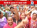 dwarka residents protest against polluted water