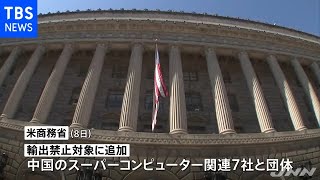 米商務省の中国企業の輸出禁止リスト追加 中国政府は対抗措置表明