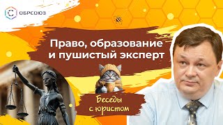 Право, образование и пушистый эксперт