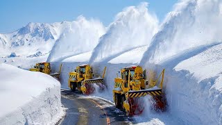 Powerful Snow Blowers & Removal Machines - Extremely Fast Snow Plowing