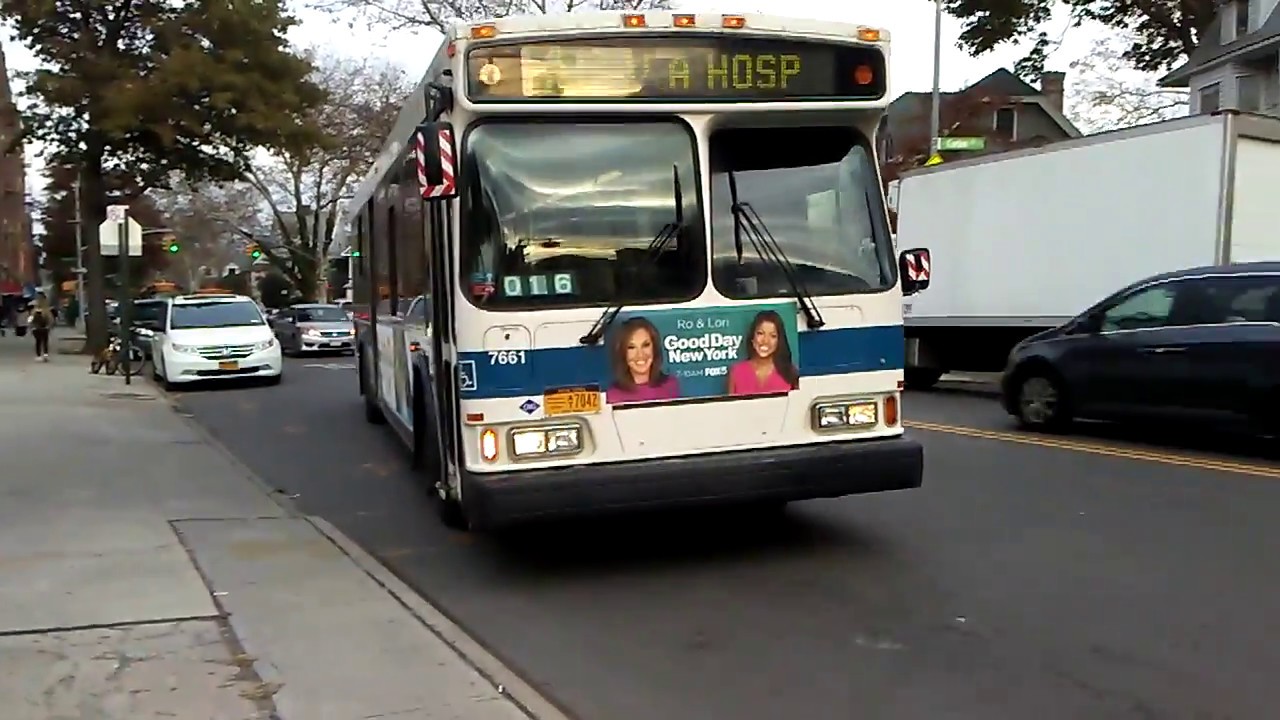 MTA New York City Bus: 2003 Orion VII CNG [#7661] B8 Bus At Coney ...