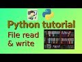 File reading and writing - Python project for beginners (24)