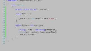 When to use a static constructor with an instance in C#