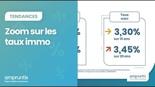 Les taux de crédit immobilier juillet 2024