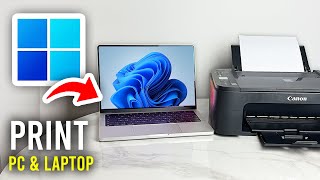How To Print From Laptop or PC To Printer - Full Guide