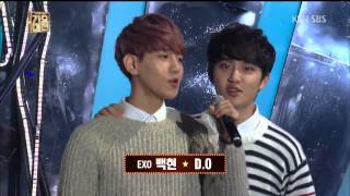 131229 SBS 2013가요대전 Sleigh Ride Opening EXO Cut