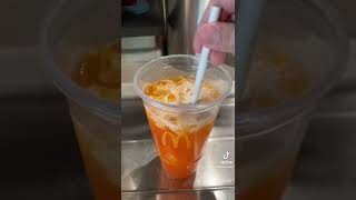 McDonald’s Orange Creamsicle Hack #shorts #mcdonalds