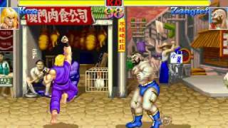 GGPO Super Street Fighter 2 Turbo - djfrijoles (Ken) Vs. s.snk3 (Zangief)