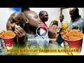 Saymore Kawalata owa BBS Tv Bamuwadde Bucket ya KFC ku Birthday ye N'awunga; Agabideko Bakozi banne