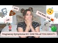 Pregnancy 🤰🏻 Symptoms NO ONE Tells you About! | SOME ARE TMI ⚠️