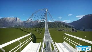 Top gun coaster (planet coaster)