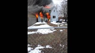 Hempstead Working house fire 3/7/14