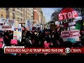 Thousands rally in 2018 Women's March