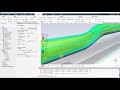 laminar flow inside an s bend – simulation example