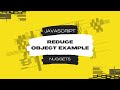 Javascript Nuggets - Reduce (object example)