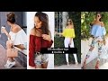 OFF SHOULDER TOP OUTFITS/ LOOKBOOK| Outfits con blusas campesinas OFF SHOULDER TOP OUTFITS/ LOOKBOOK| Outfits con blusas campesinas