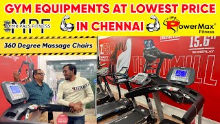Lowest price gym equipment's in Chennai | Powermax Fitness | Ashok Nagar | Why Can't We - Buy Best