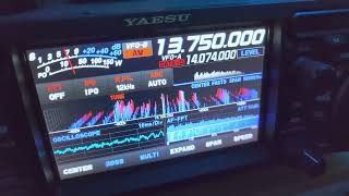 Radio Thailand English 13750 kHz Shortwave stuck on ID loop over and over again