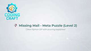 Missing Mail - Meta Coding Puzzle (Level 2)