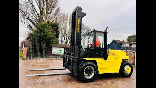 HYSTER H12.00 DIESEL FORKLIFT *12 TON LIFT* C/W PALLET TINES