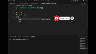 ordered dict in python and programming || Python programming tutorial @technicalcourses