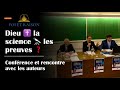 Conférence et discussion autour de 