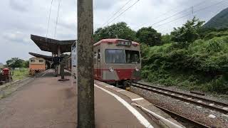 【フリー動画】三岐鉄道の西藤原駅の駅舎や構内の様子