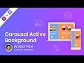 How to setup Carousel Active Background in Elementor using The Plus Addons?