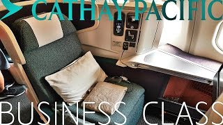 Cathay Pacific BUSINESS CLASS Bangkok to Hong Kong|A330